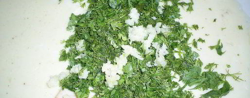 Шаг 5: цветной капусты под сырно-чесночным соусом