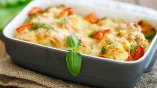 Рецепт Цветной капусты, запеченной с помидорами