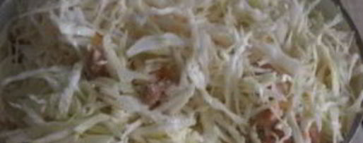 Шаг 3: тушеной капусты со свининой