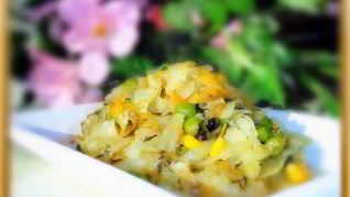 Рецепт Тушеной капусты в мультиварке с овощами