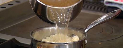 Шаг 4: тыквы, фаршированной рисом и сухофруктами