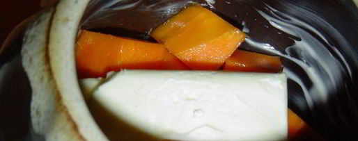 Шаг 1: тыквы, запеченной с яйцами в горшочках