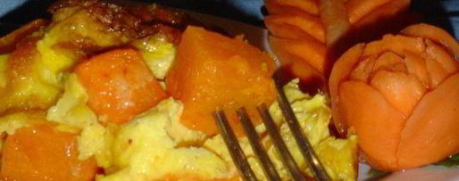 Шаг 4: тыквы, запеченной с яйцами в горшочках