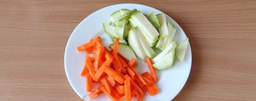 Шаг 2: удона со стручковой фасолью по-японски