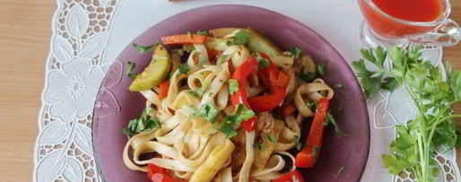 Шаг 12: удона со стручковой фасолью по-японски