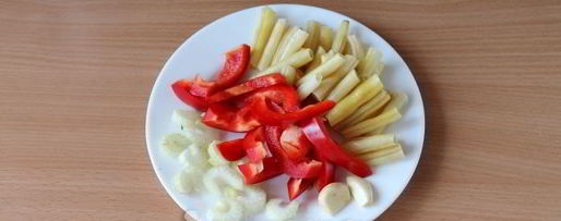 Шаг 3: удона со стручковой фасолью по-японски