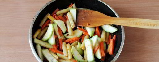 Шаг 5: удона со стручковой фасолью по-японски