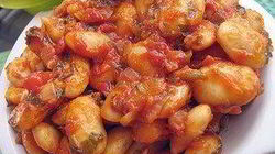 Рецепт Запеченной с приправами фасоль