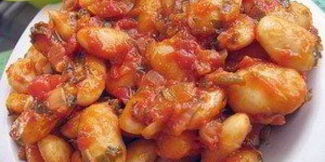 Рецепт запеченной с приправами фасоль