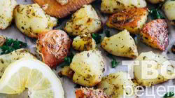 Рецепт Запеченного картофеля по-гречески