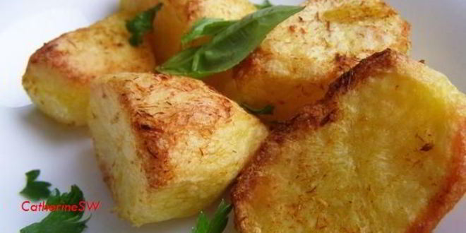 Рецепт запеченного картофеля с шафраном