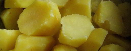 Шаг 2: запеченного картофеля с шафраном