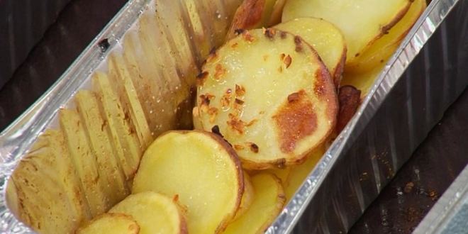 Рецепт запеченного картофеля с тимьяном и чесноком