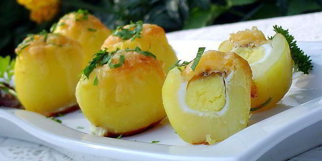 Рецепт запеченного картофеля сюрприз