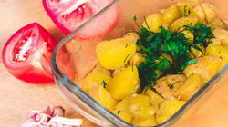 Рецепт Запеченного картофеля в микроволновке