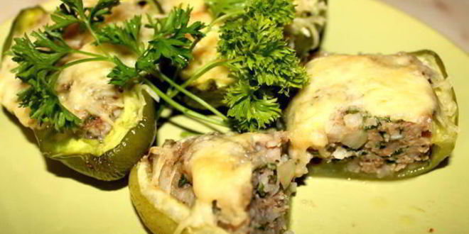 Рецепт запеченного перца под сыром