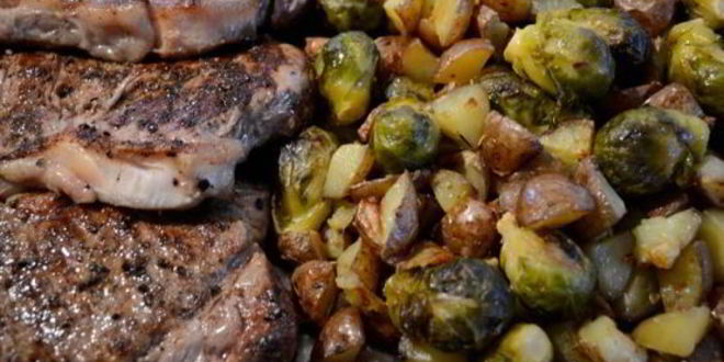 Рецепт овощного гарнира к мясу