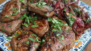 Рецепт Говяжьей печени по-венециански