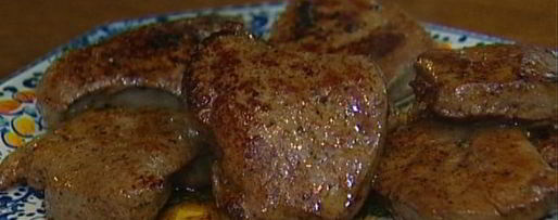 Шаг 7: говяжьей печени по-венециански