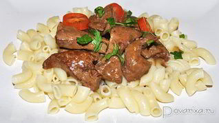 Рецепт Говяжьей печени стир-фрай