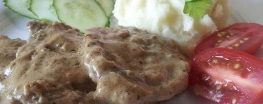 Шаг 3: говяжьей печени в сливочном соусе