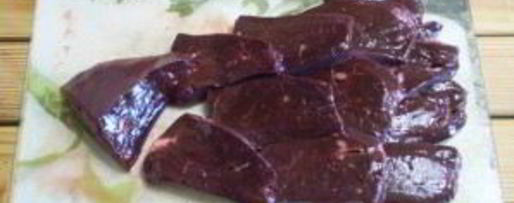 Шаг 1: говяжьей печени жареной