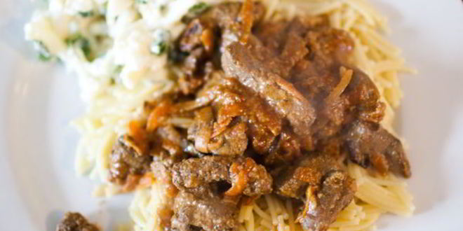 Рецепт говяжьей печени