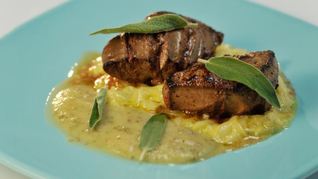 Рецепт Говяжьей печенки с томленым луком