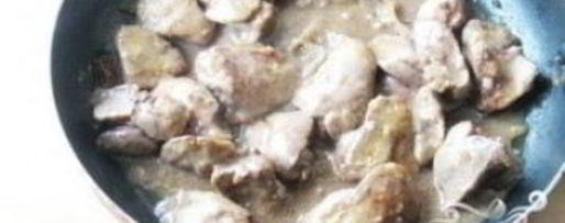 Шаг 7: куриной печени по-французски