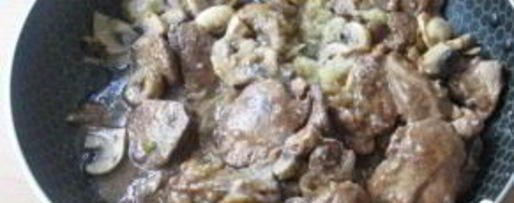 Шаг 8: куриной печени по-французски