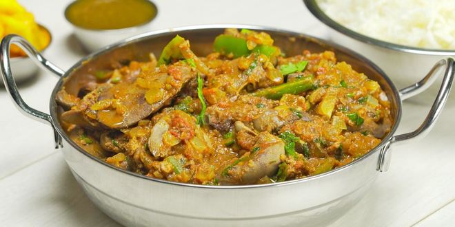 Рецепт куриной печени по-индийски