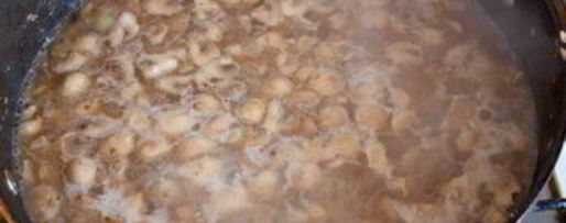 Шаг 7: куриной печени с грибами в сливочном соусе