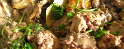 Шаг 4: куриной печени с лисичками в сметанном соусе