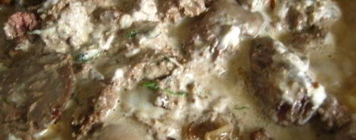 Шаг 5: куриной печени с лисичками в сметанном соусе