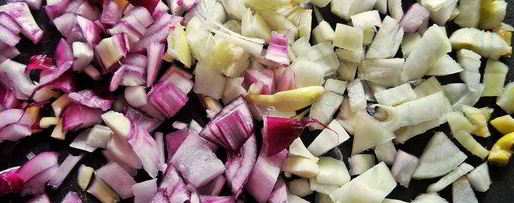 Шаг 4: куриной печени с овощами и гречкой