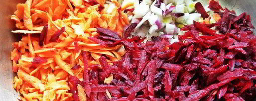 Шаг 5: куриной печени с овощами и гречкой