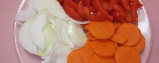 Шаг 1: куриной печени с овощами в духовке