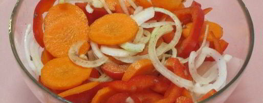 Шаг 2: куриной печени с овощами в духовке