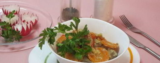 Шаг 7: куриной печени с овощами в духовке