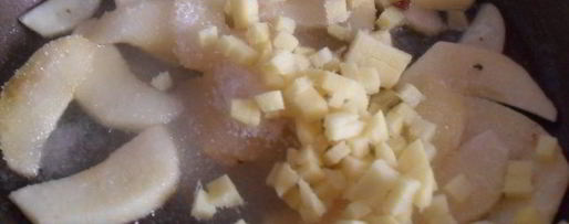 Шаг 1: куриной печени с яблочно-имбирным соусом