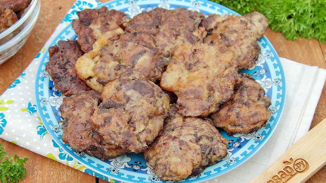Рецепт Куриной печени в сметанно-чесночном кляре