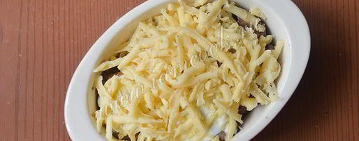 Шаг 7: куриной печени запеченной с сыром