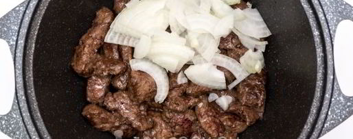 Шаг 6: печени говяжья, тушенная в томатно-соевом соусе