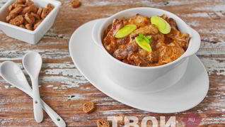 Рецепт Печени говяжья в сметане