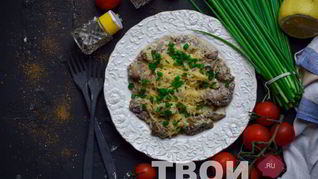 Рецепт Печени куриной в сливках