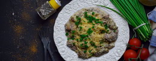 Шаг 6: печени куриной в сливках