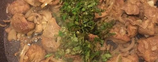 Шаг 3: печени по-грузински