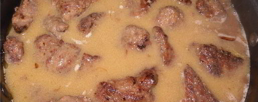 Шаг 7: печени с апельсинами в соусе