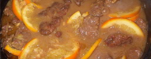 Шаг 8: печени с апельсинами в соусе