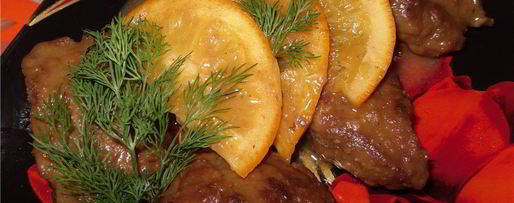 Шаг 9: печени с апельсинами в соусе